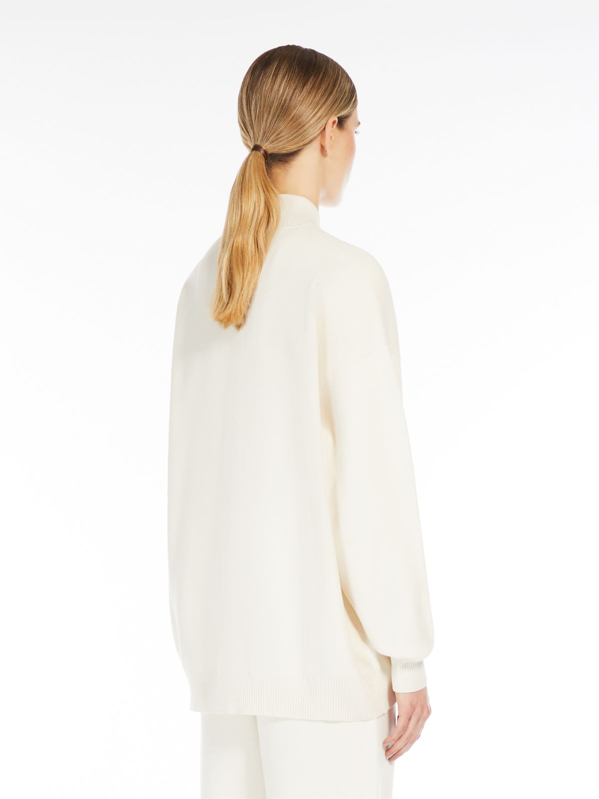 Viscose knit bomber jacket