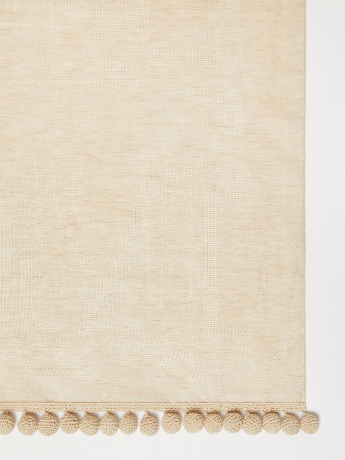 Jacquard fabric stole