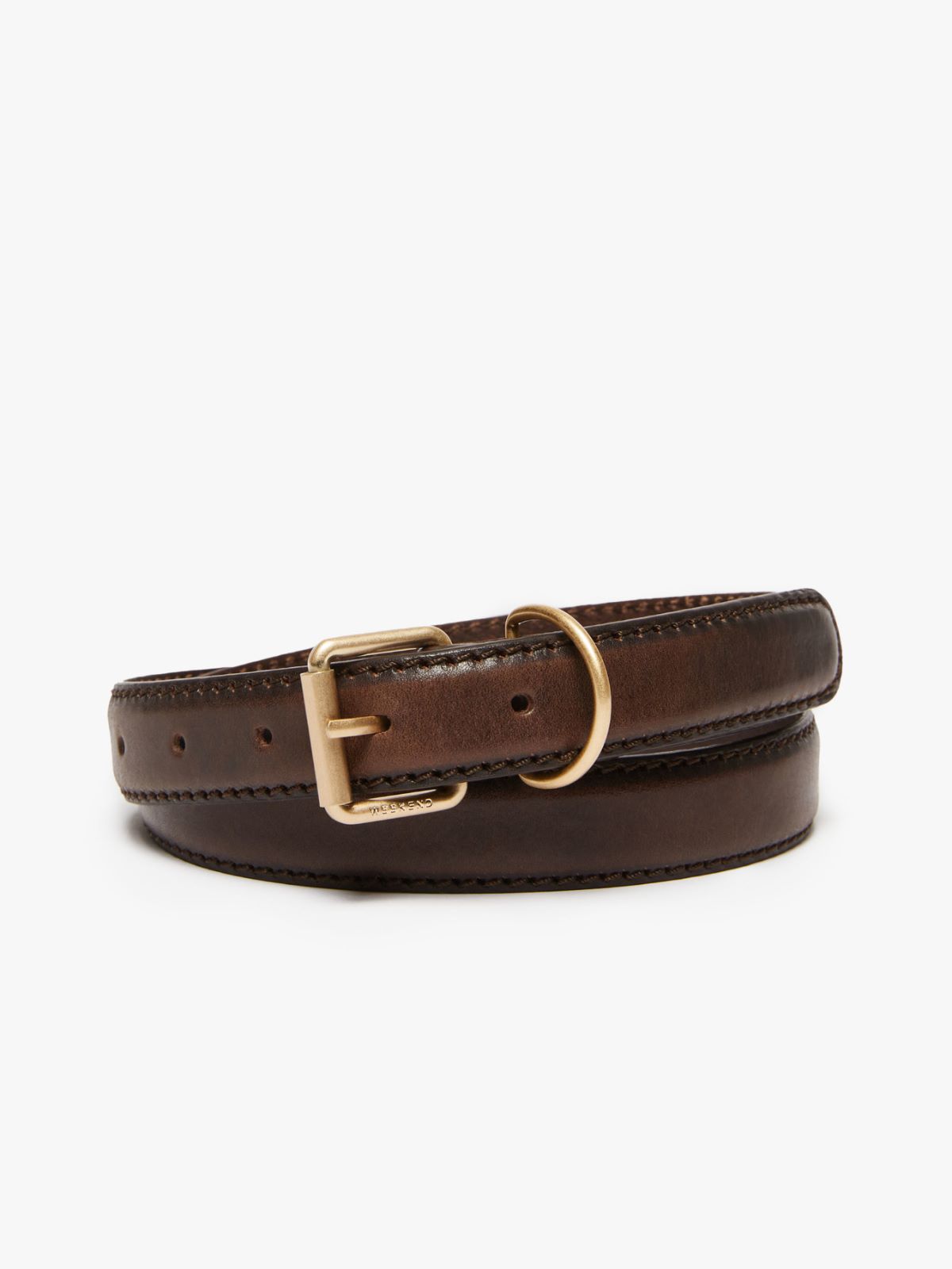 Leather belt