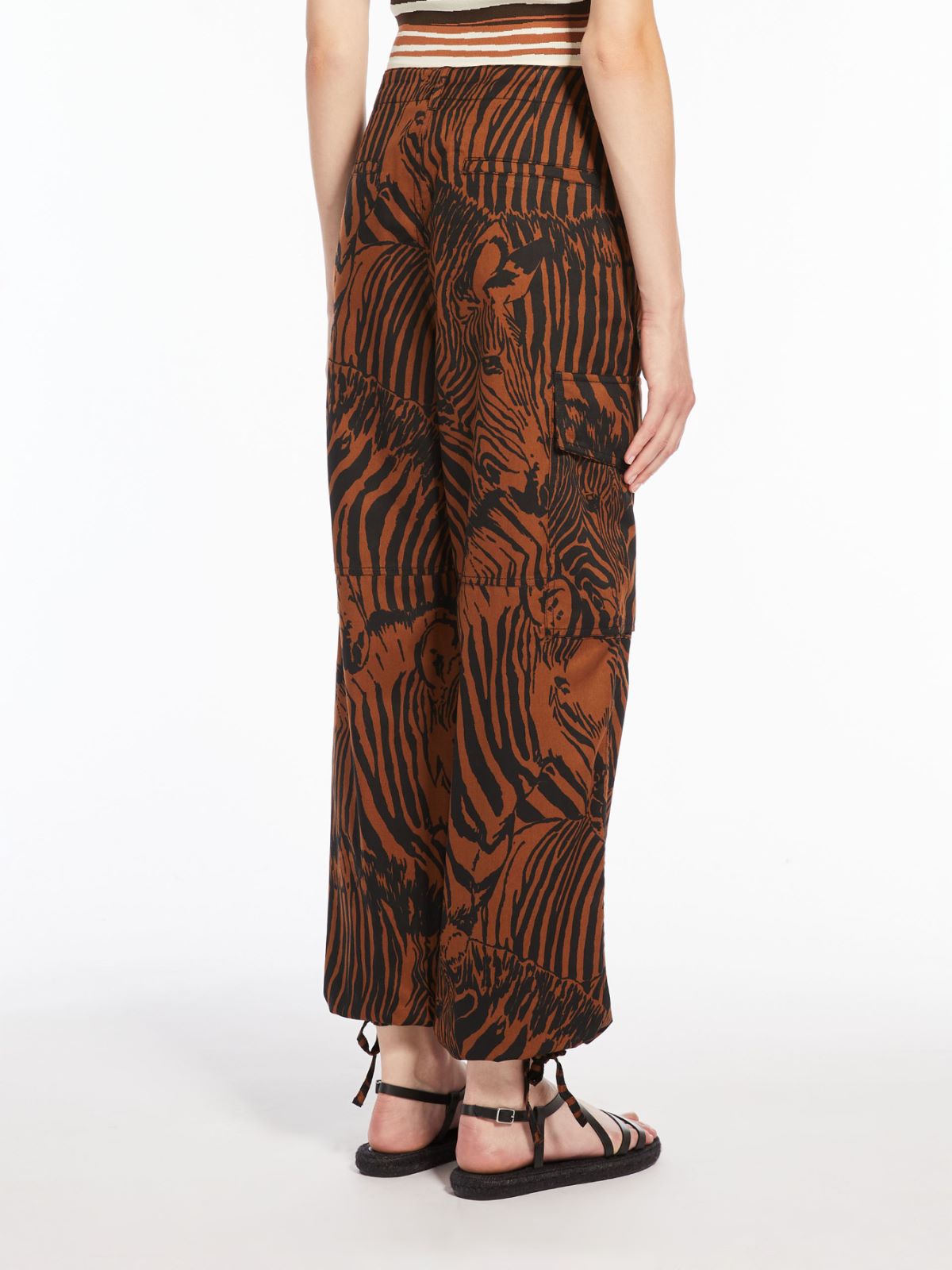 Cotton twill trousers