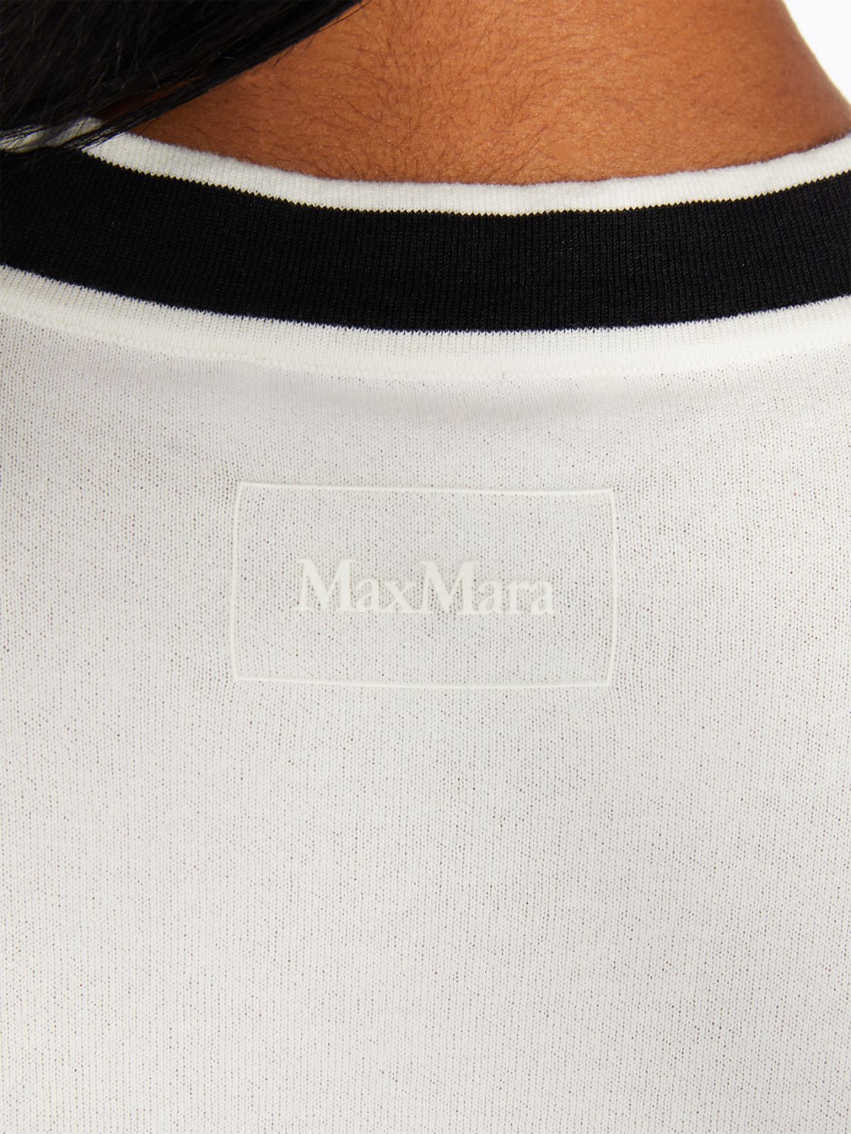 Cotton yarn cropped jumper