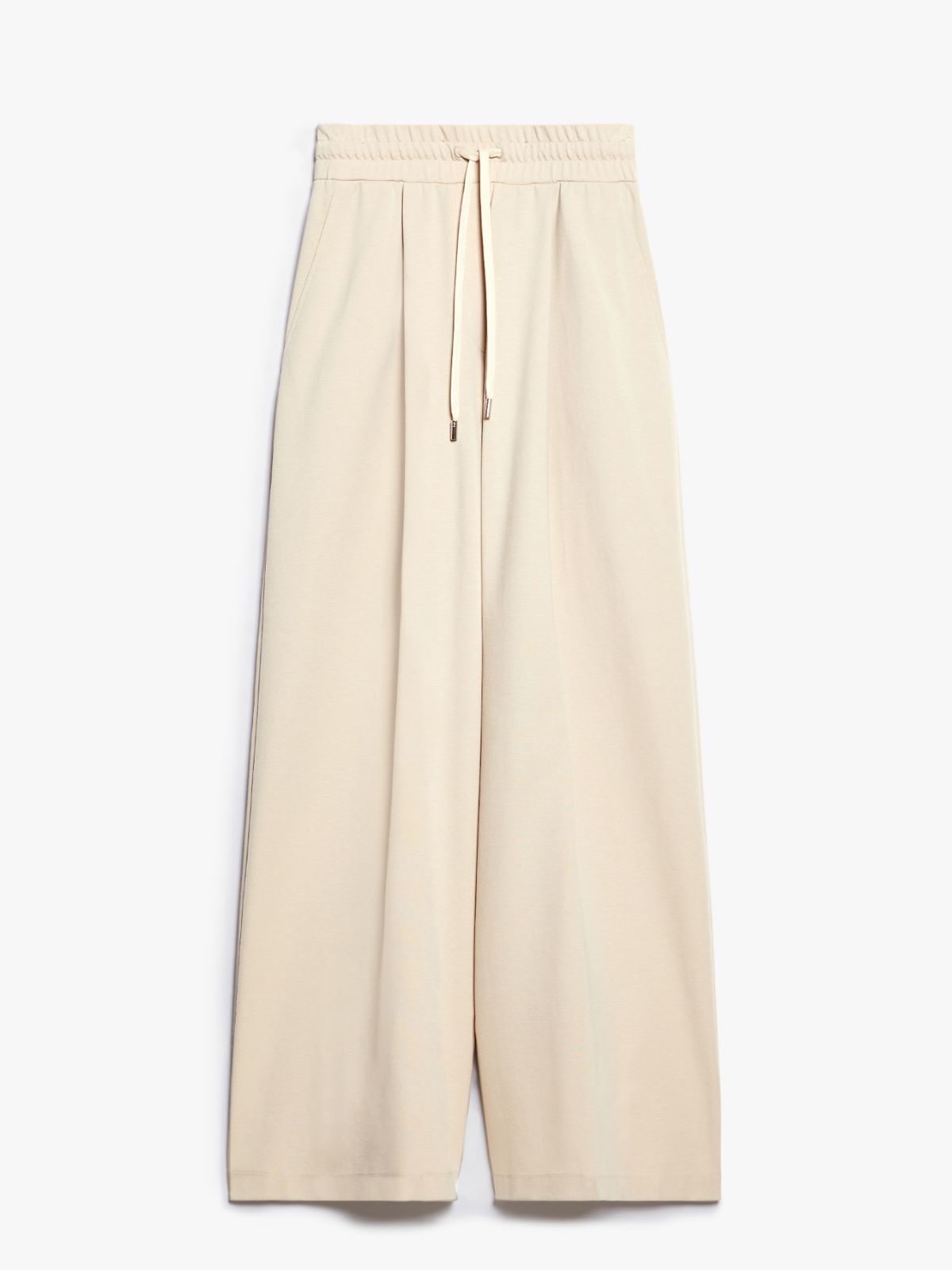 Jersey drawstring trousers