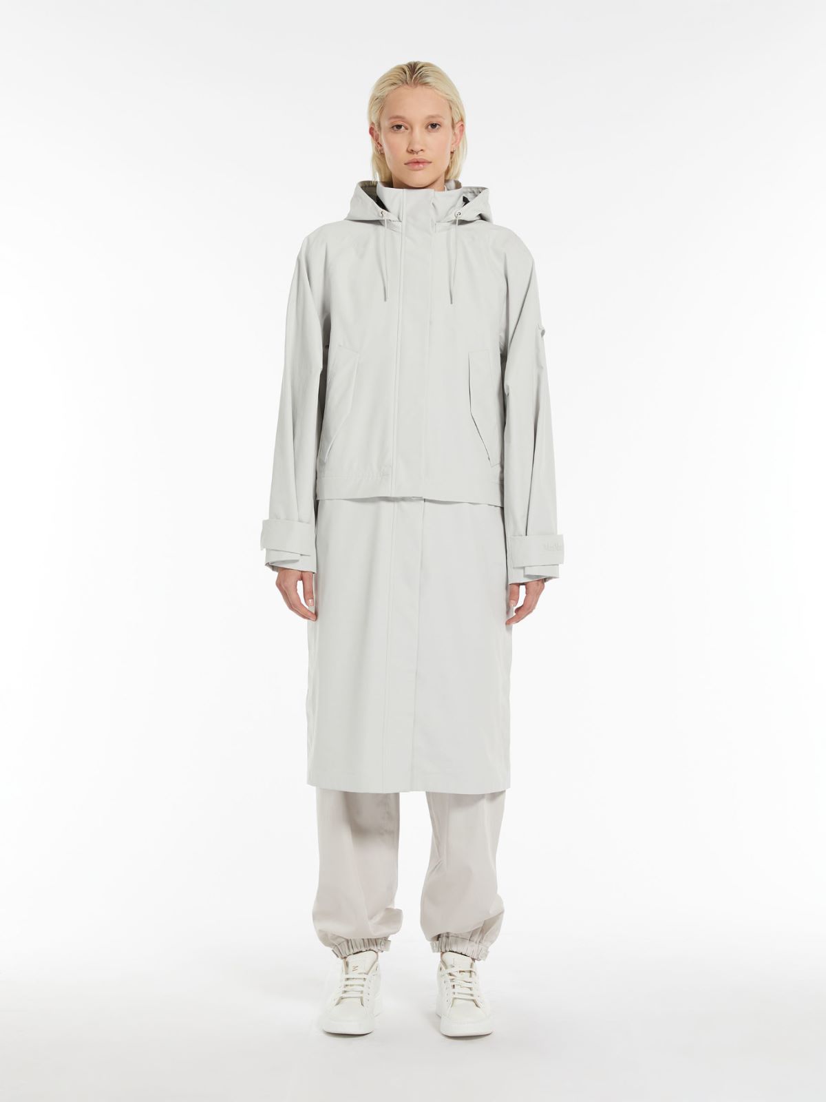 Modular technical fabric parka