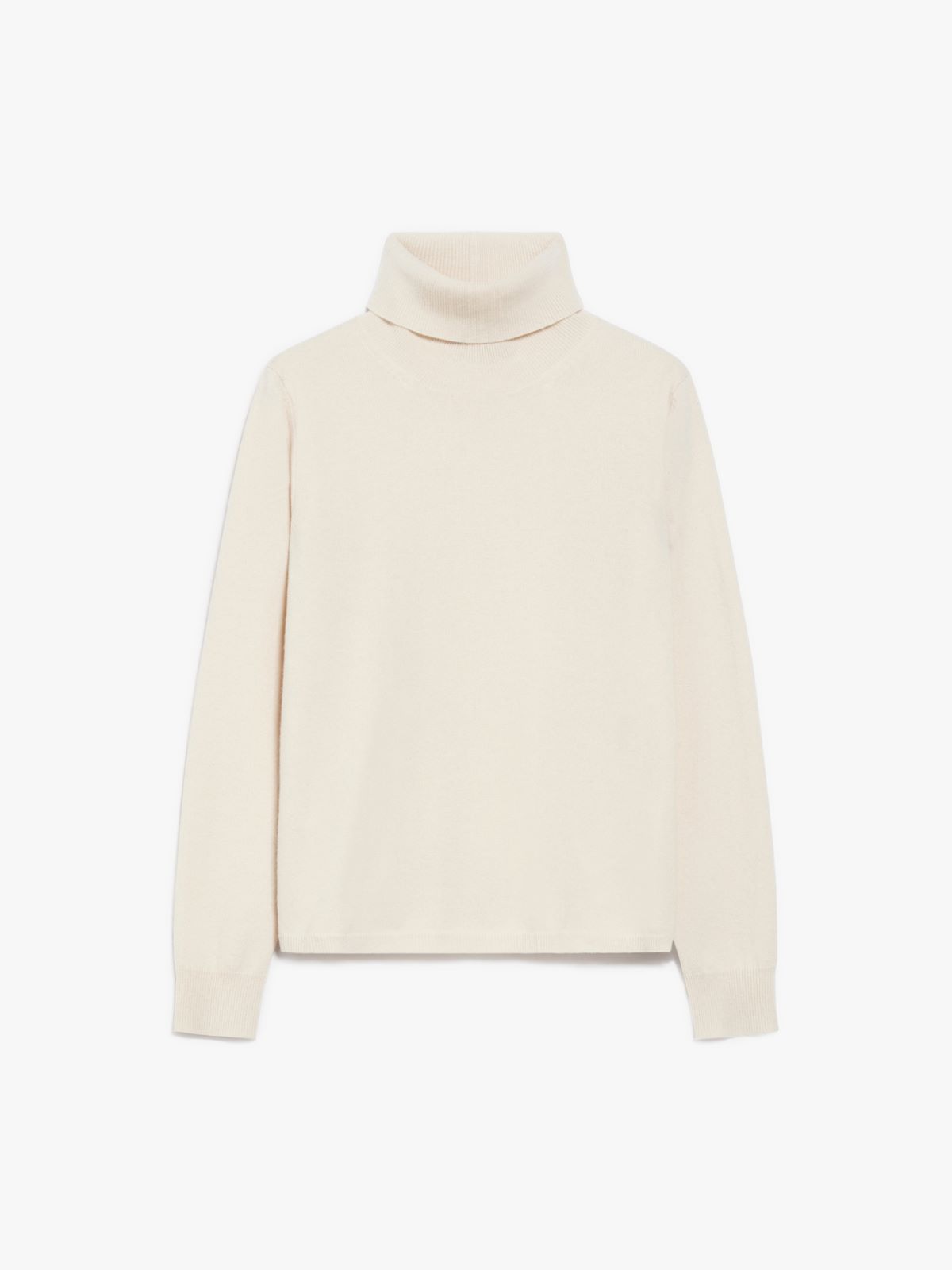 Cashmere polo-neck jumper