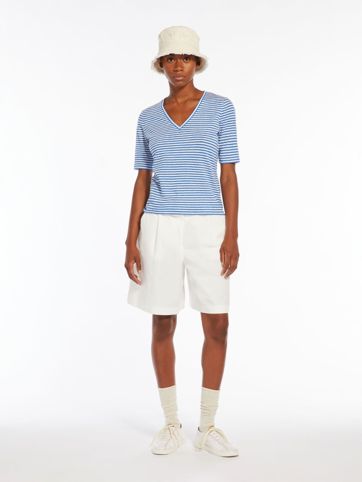 Linen jersey T-shirt