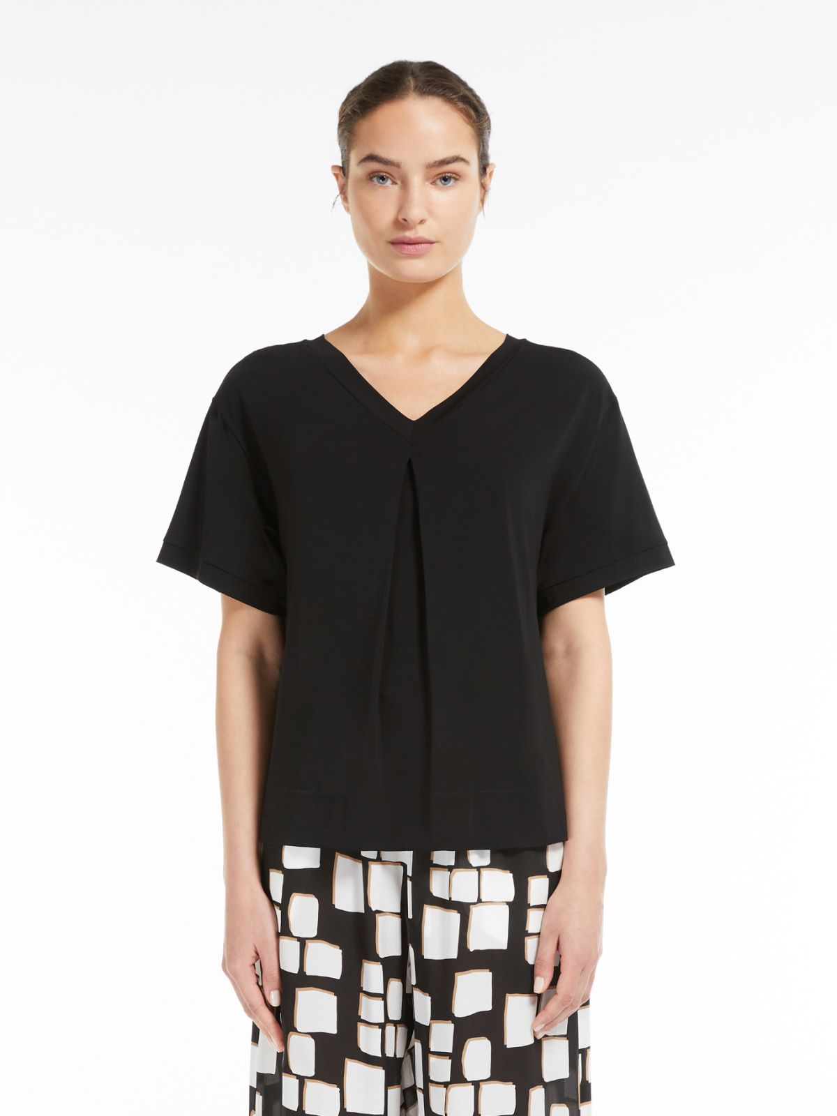 Viscose jersey blouse