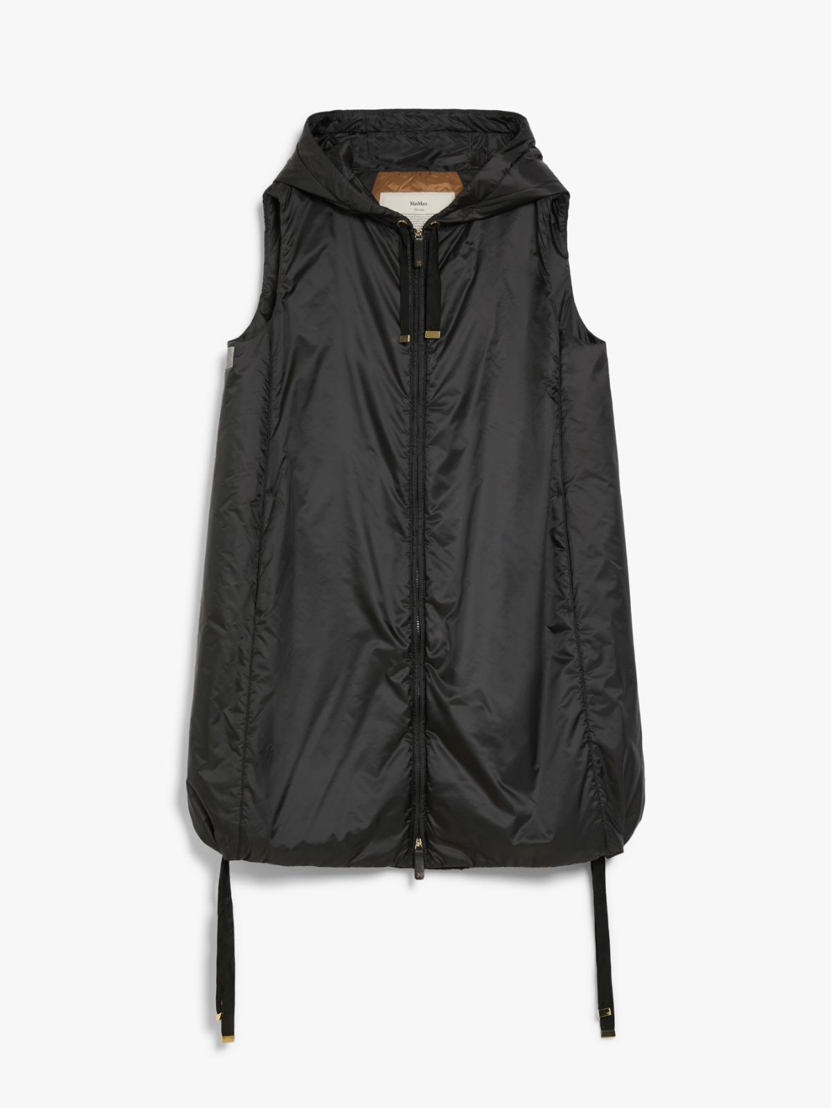 Water-resistant technical canvas gilet