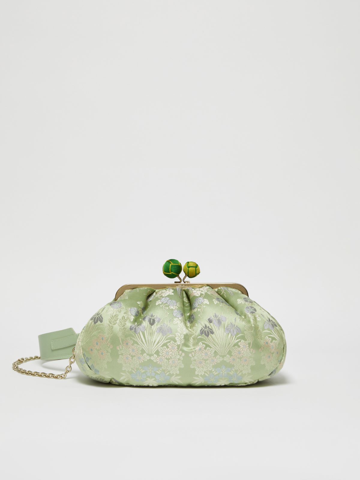 Medium jacquard silk Pasticcino Bag