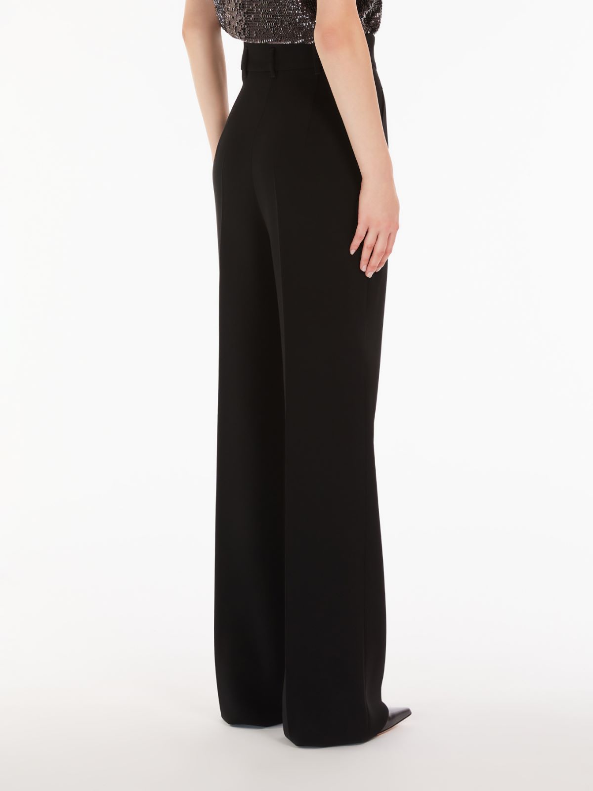 Flowing cady trousers