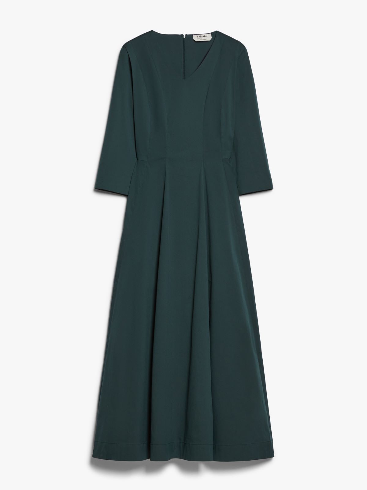 Stretch cotton dress