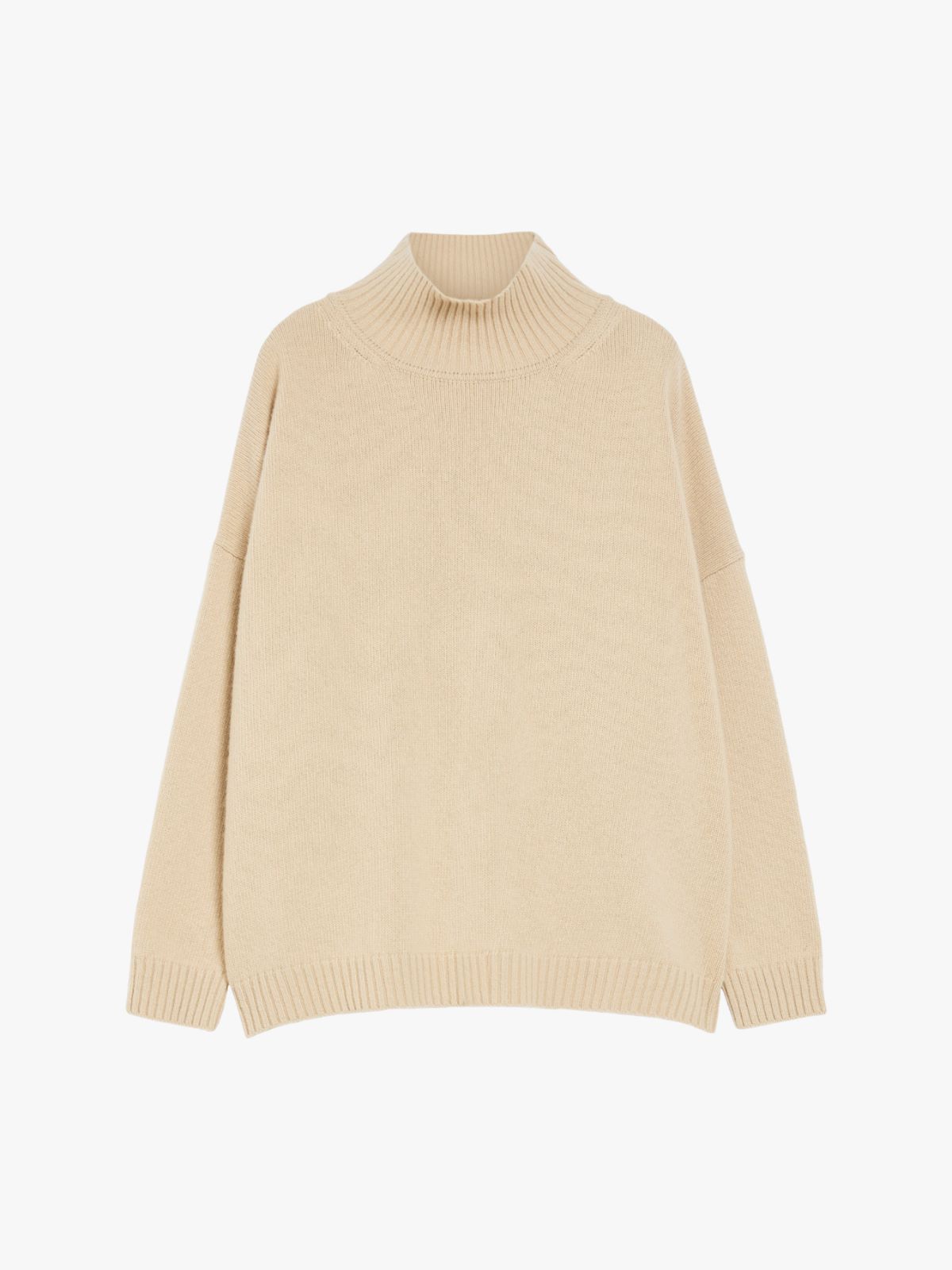 Wool high-neck sweater