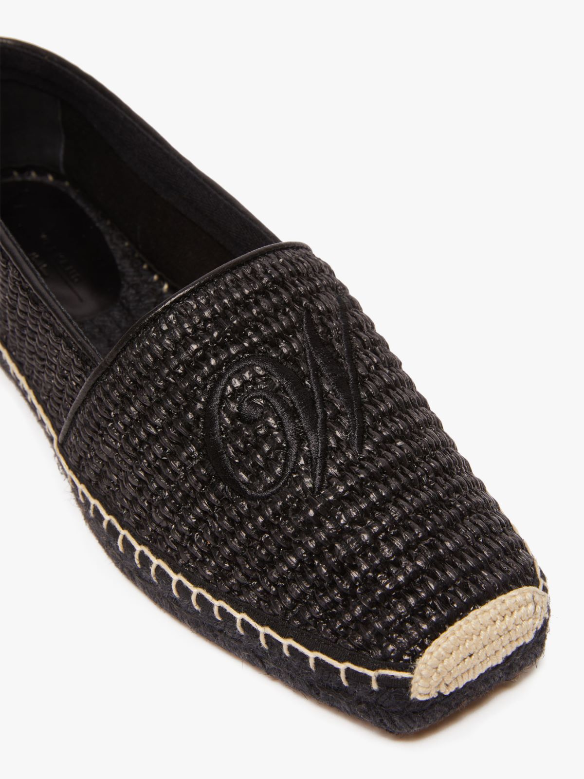 Raffia espadrilles