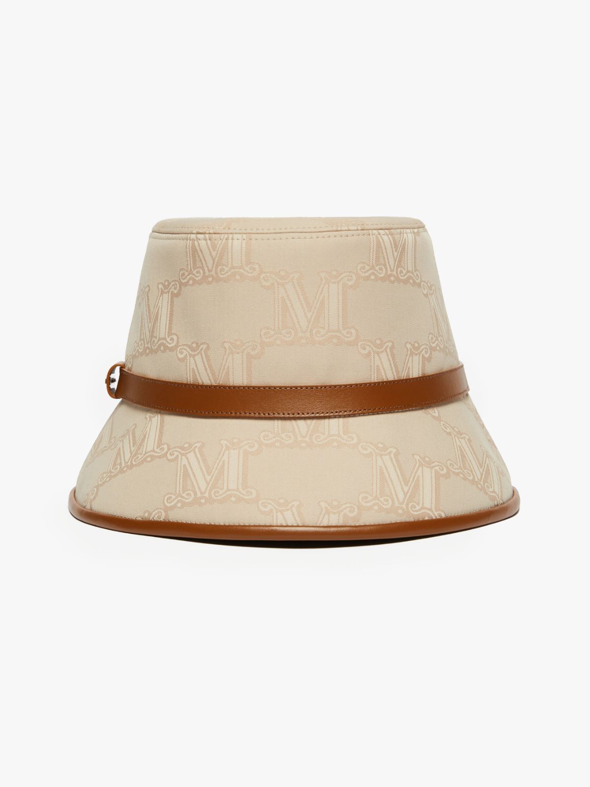 Jacquard cotton bucket hat