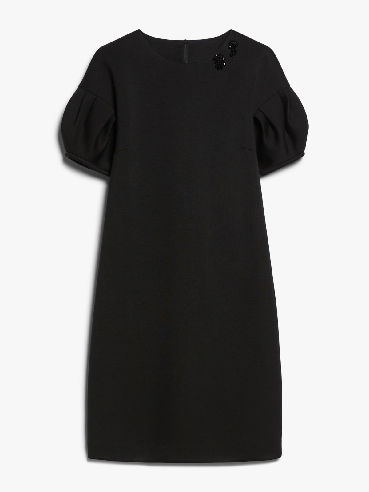 Scuba jersey mini dress