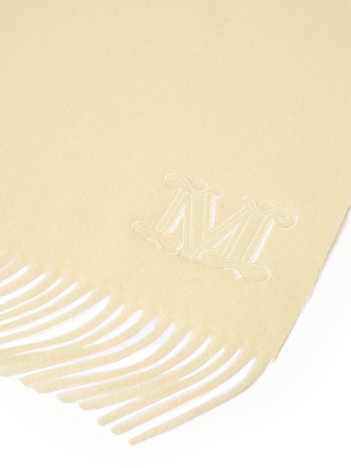 Cashmere stole with embroidery