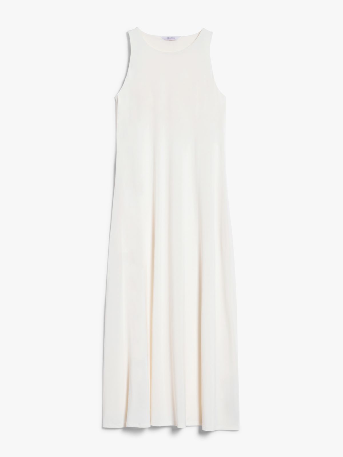 Stretch jersey A-line dress