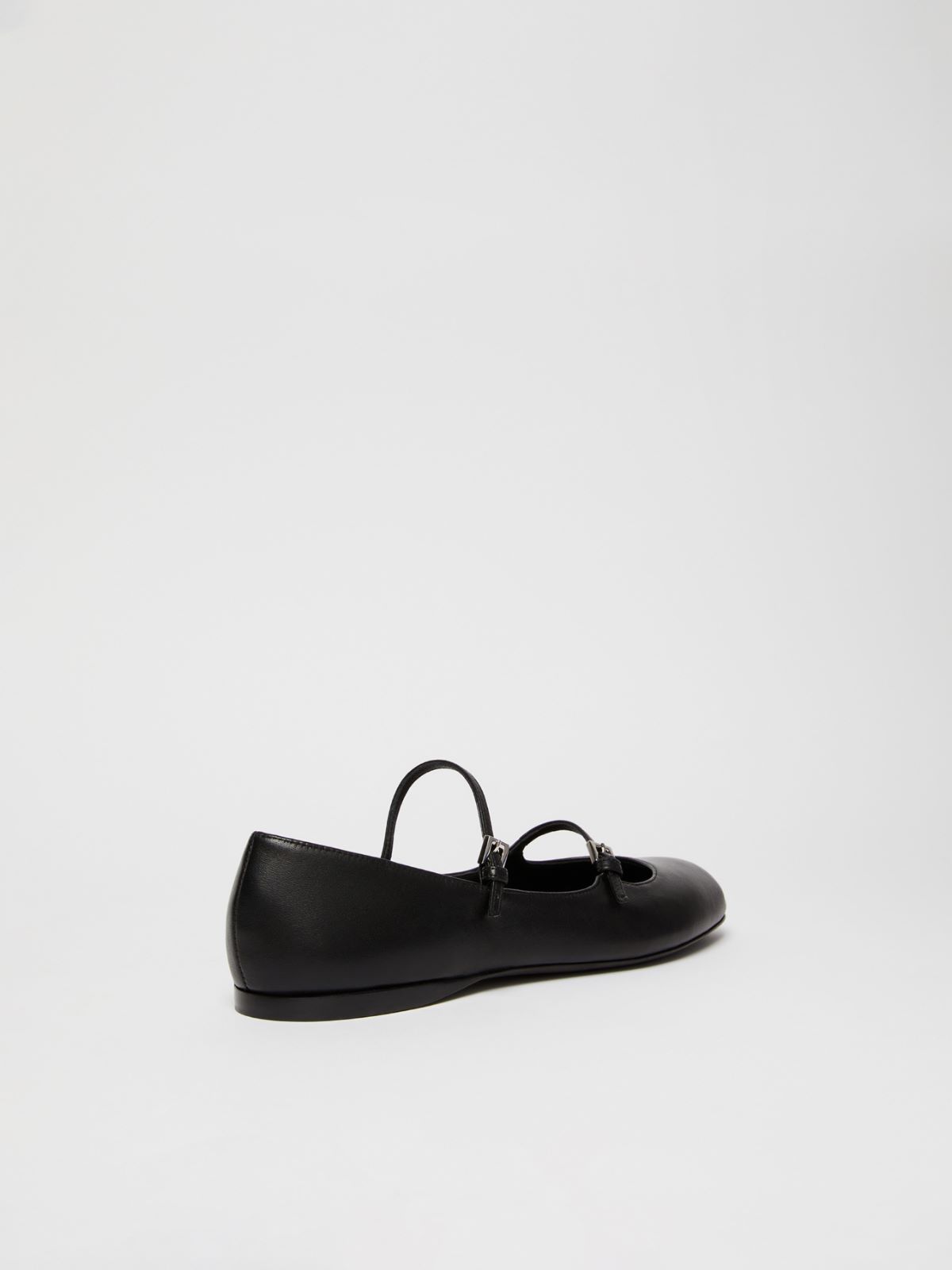 Nappa leather ballet flats