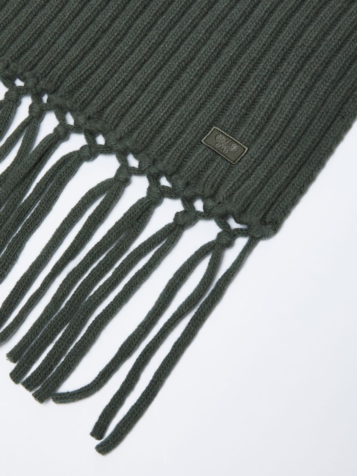 Long wool scarf
