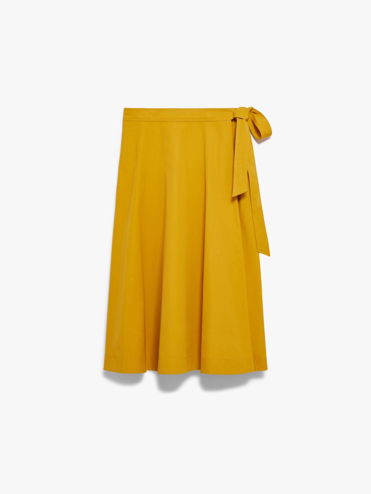 Cotton poplin skirt