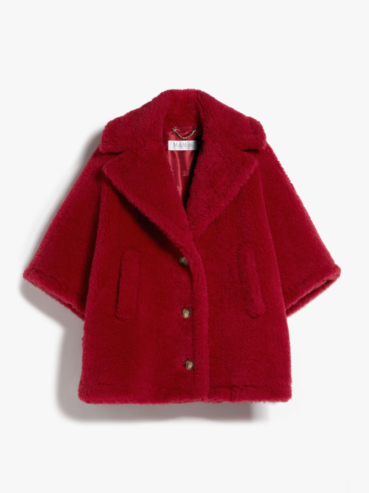 Teddy fabric short cloak