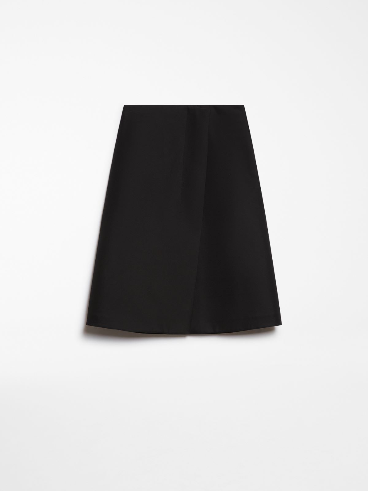 Flared wrap skirt