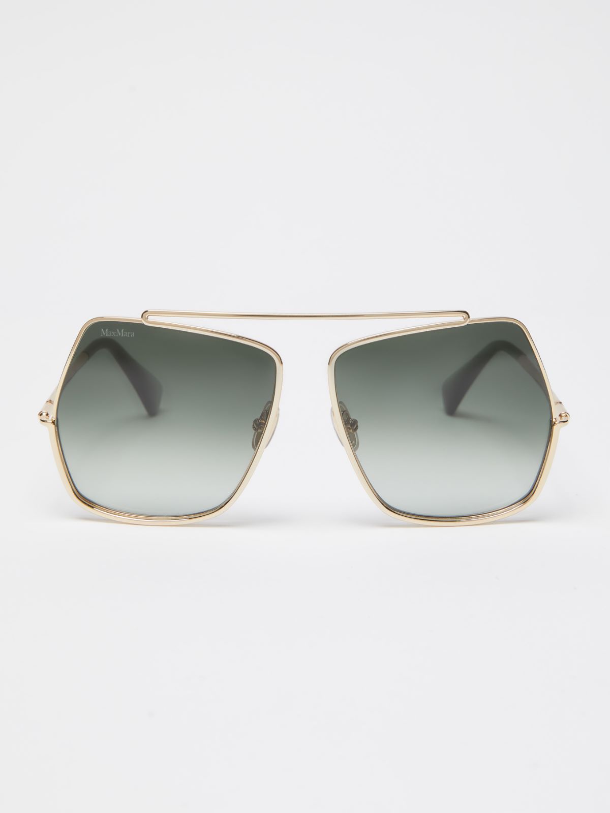 Square metal sunglasses
