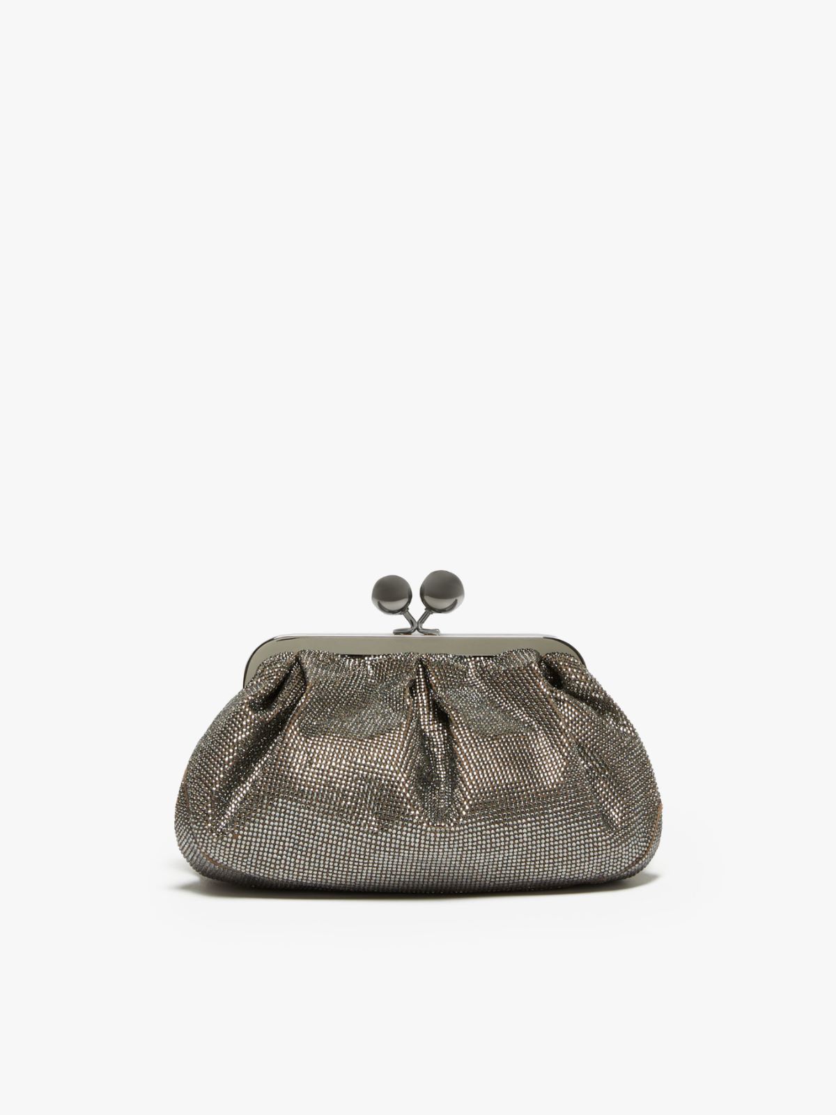 Clutch with rhinestones