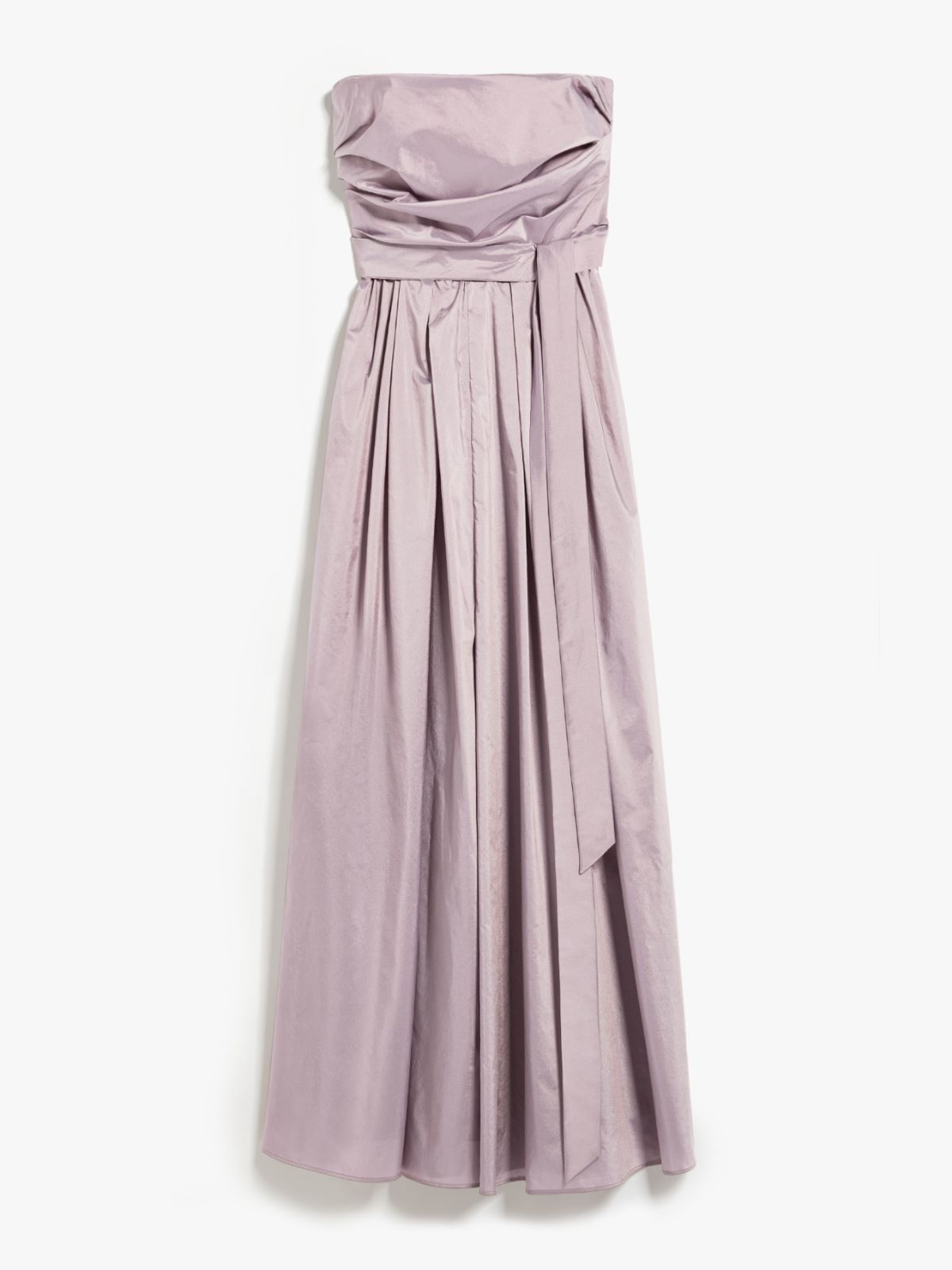 Draped bustier dress