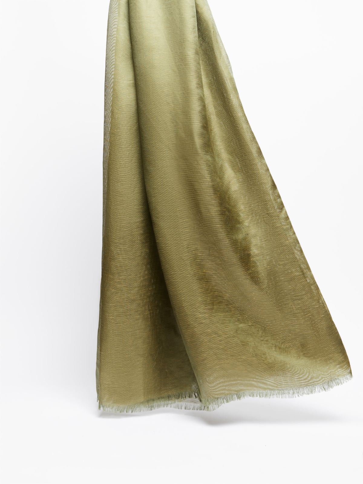 Silk and linen stole