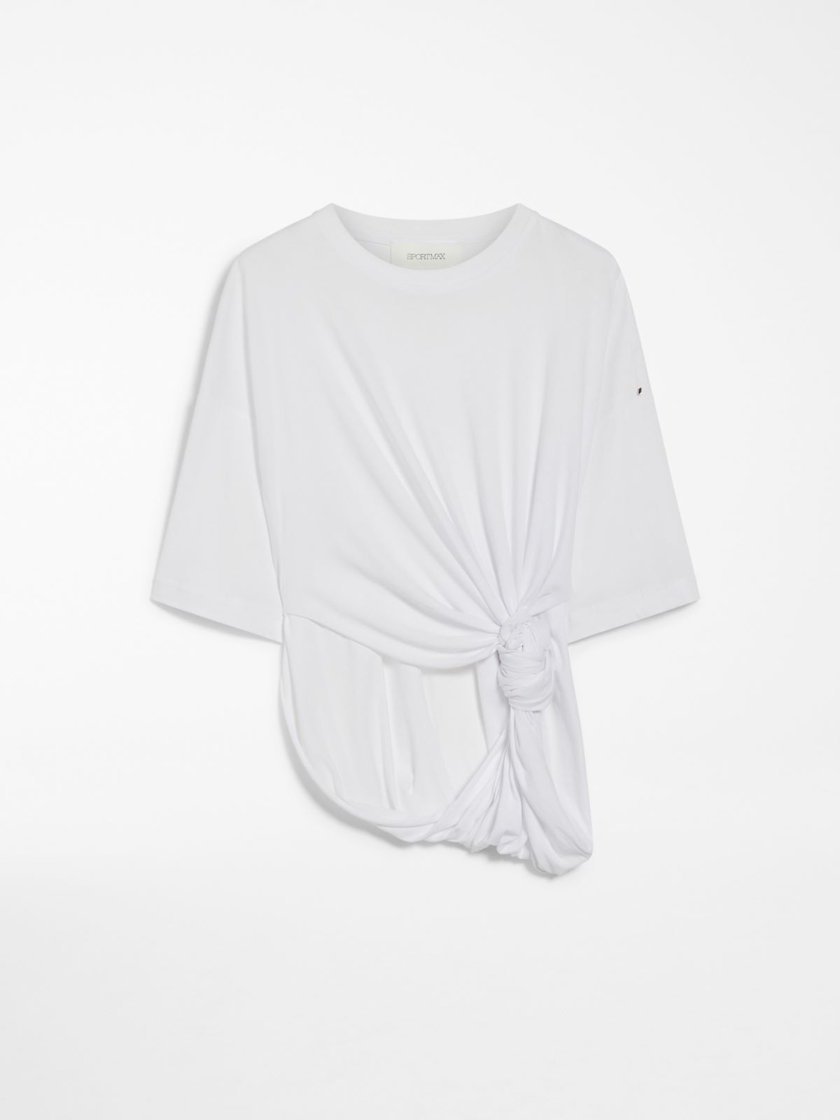 Oversized draped T-shirt