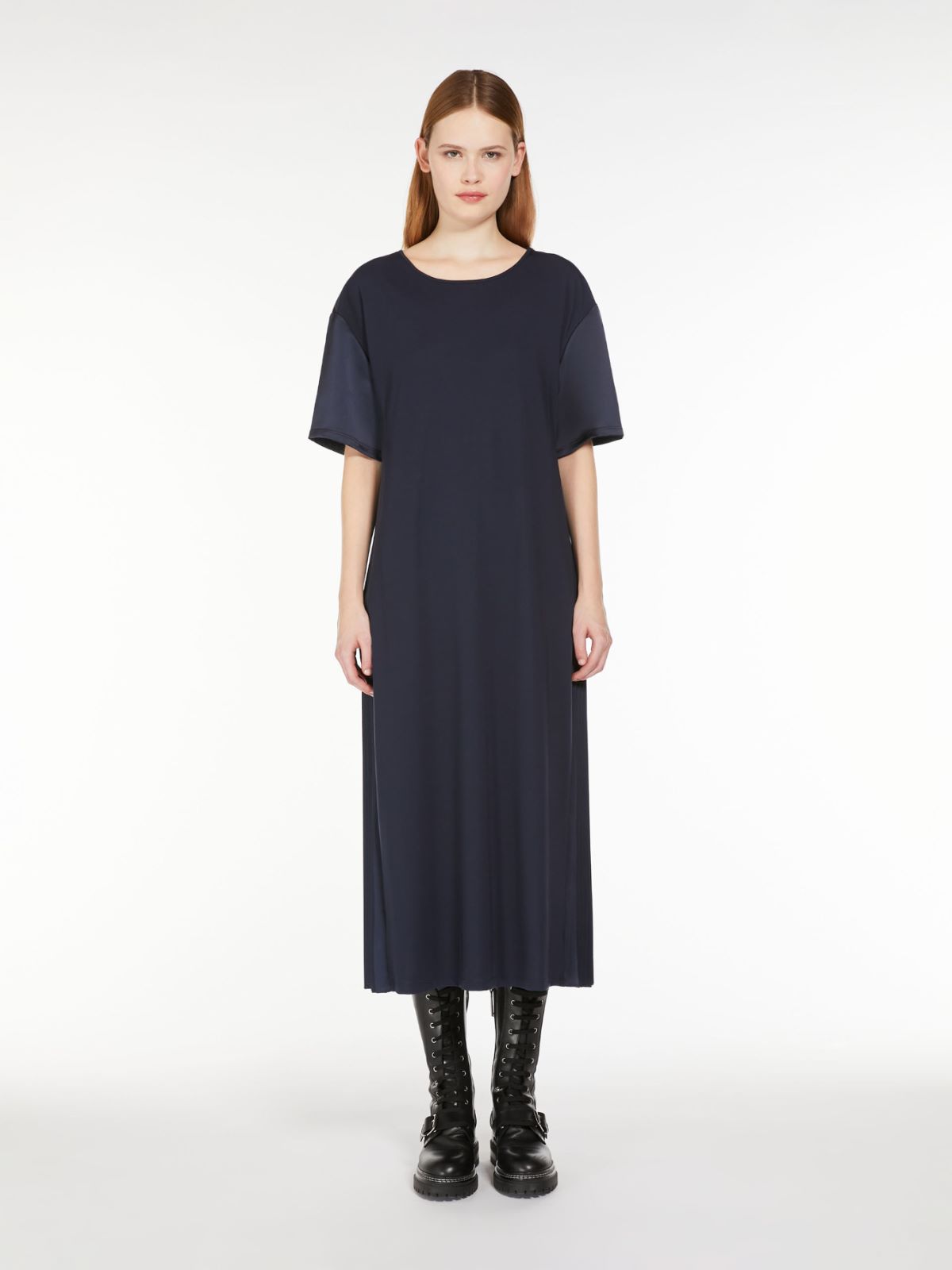 Fluid jersey dress