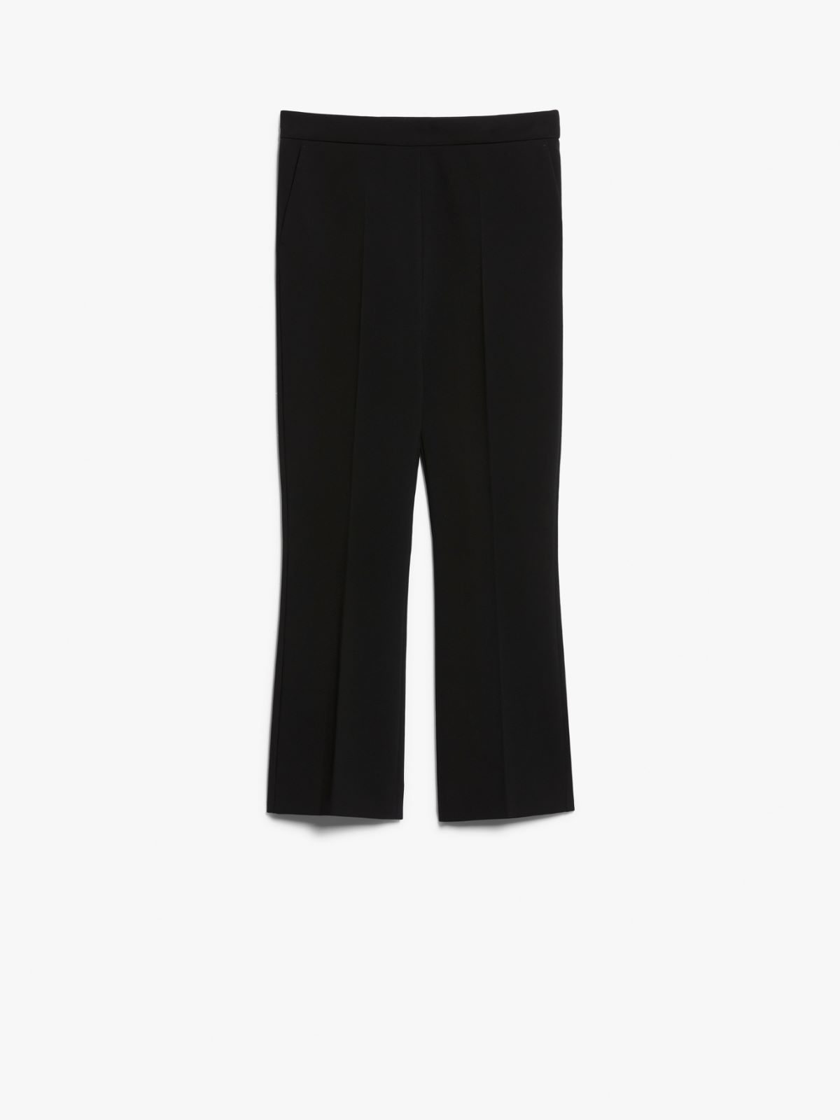 Cropped sablé trousers