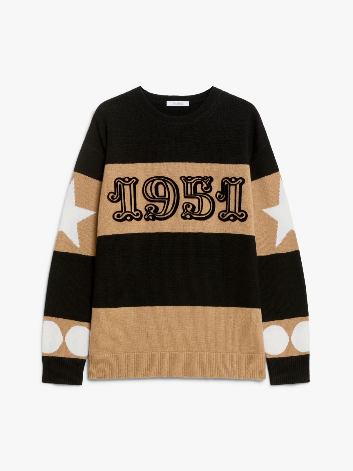 Oversized wool and cashmere jumper