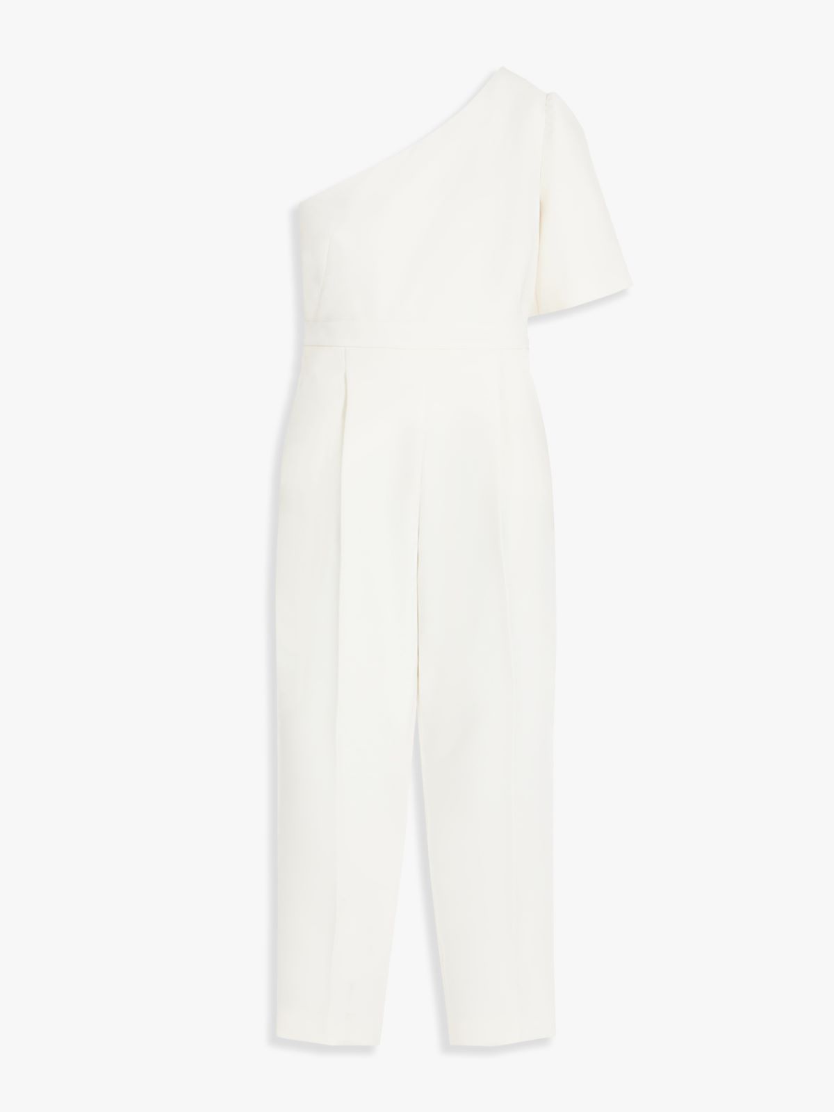One-shoulder cady jumpsuit