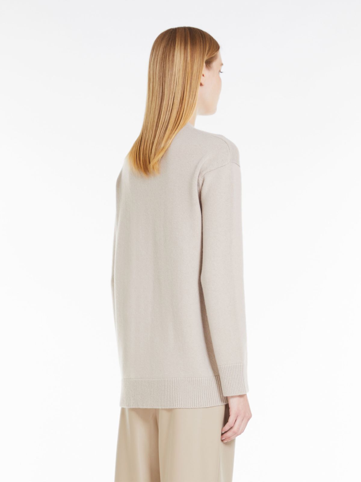 Wool and cashmere cardigan