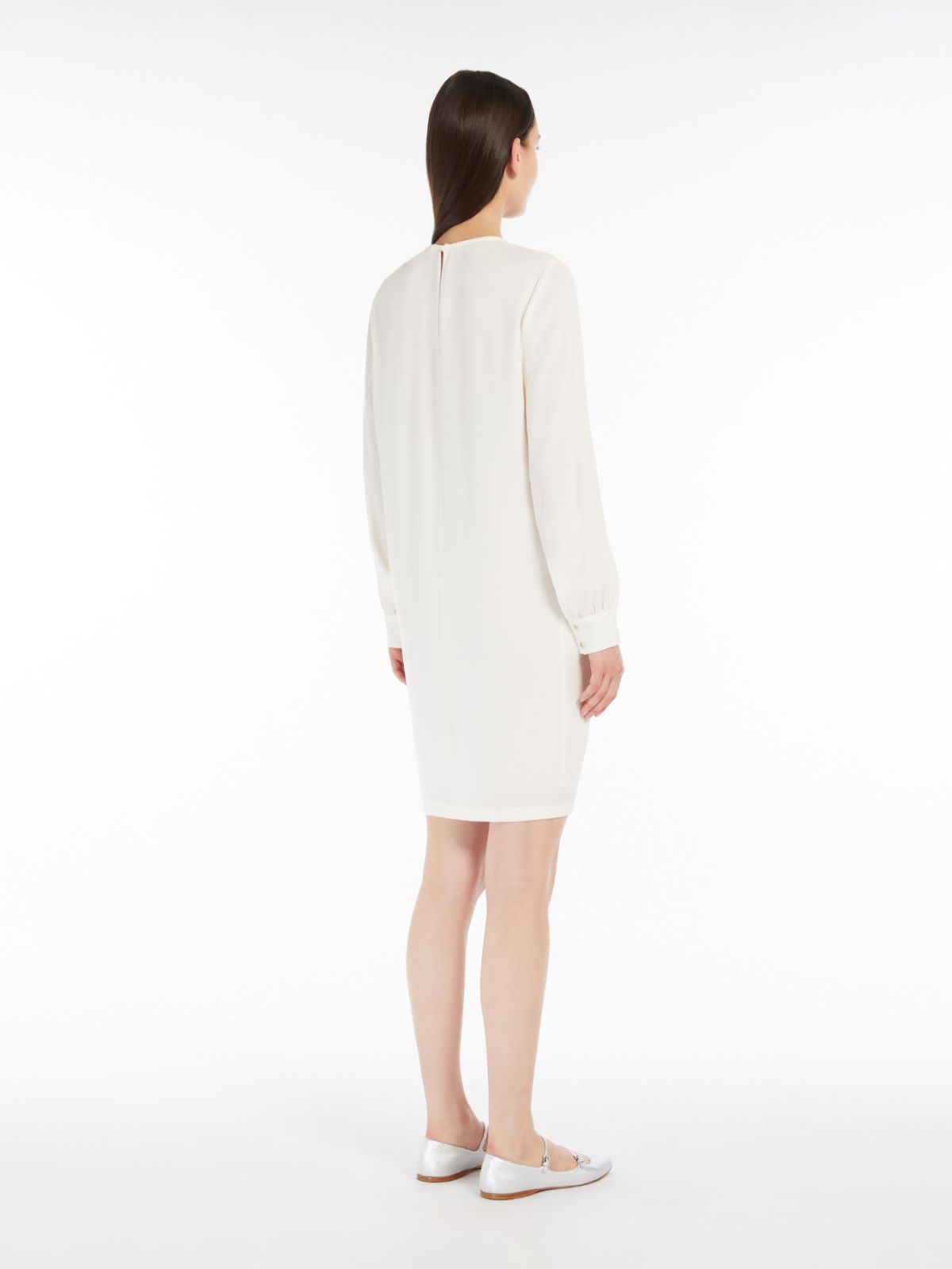 Short cady tunic dress