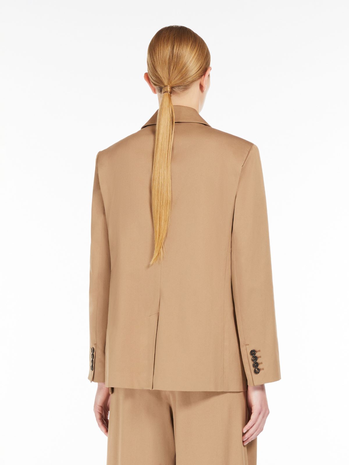 Cotton gabardine jacket