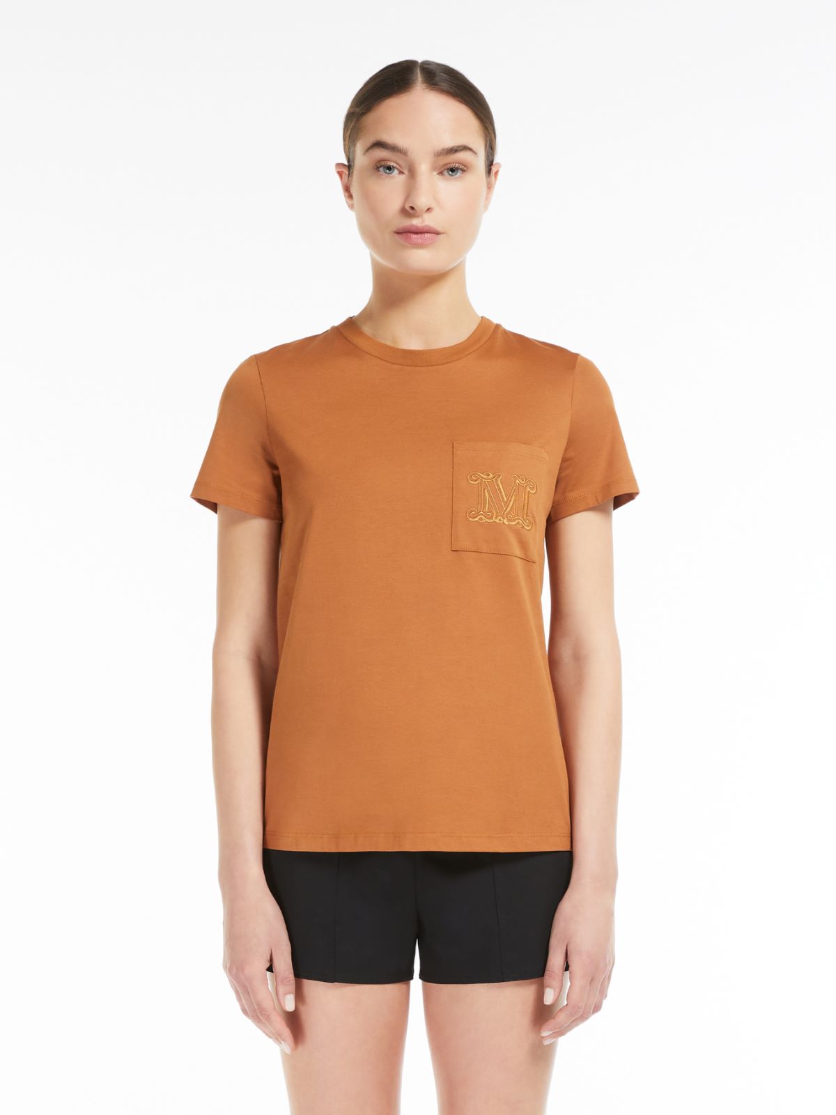 Cotton T-shirt with pocket