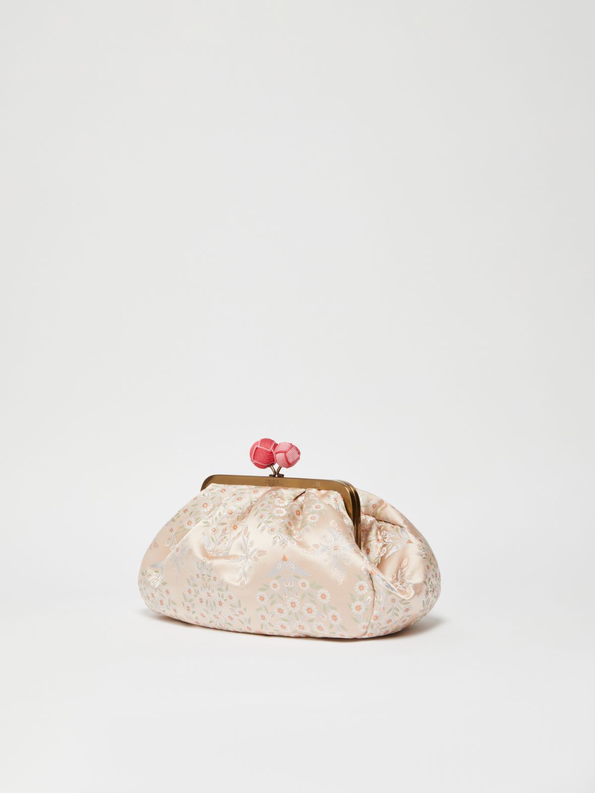 Medium jacquard silk Pasticcino Bag