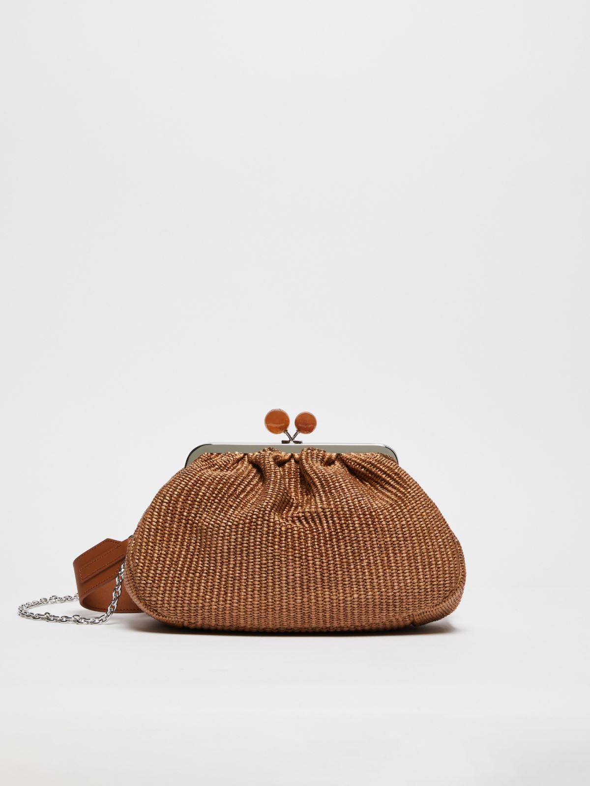 Medium raffia-look Pasticcino Bag
