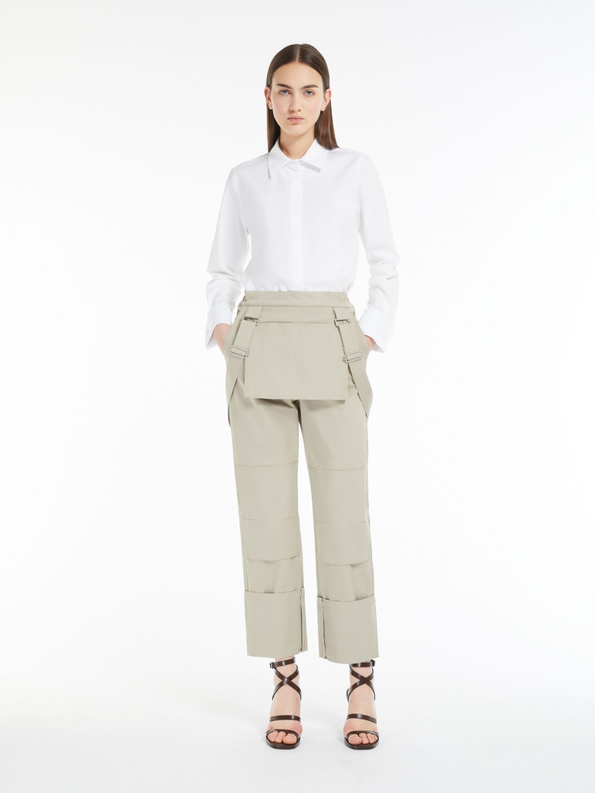 Men’s-style cotton shirt