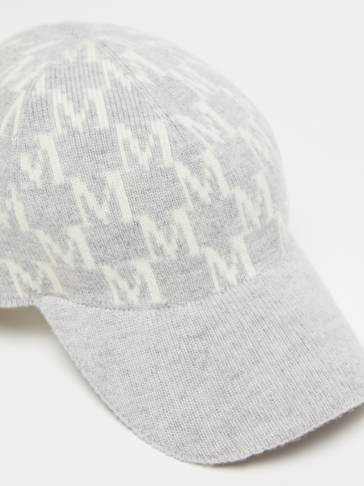 Jacquard cashmere hat