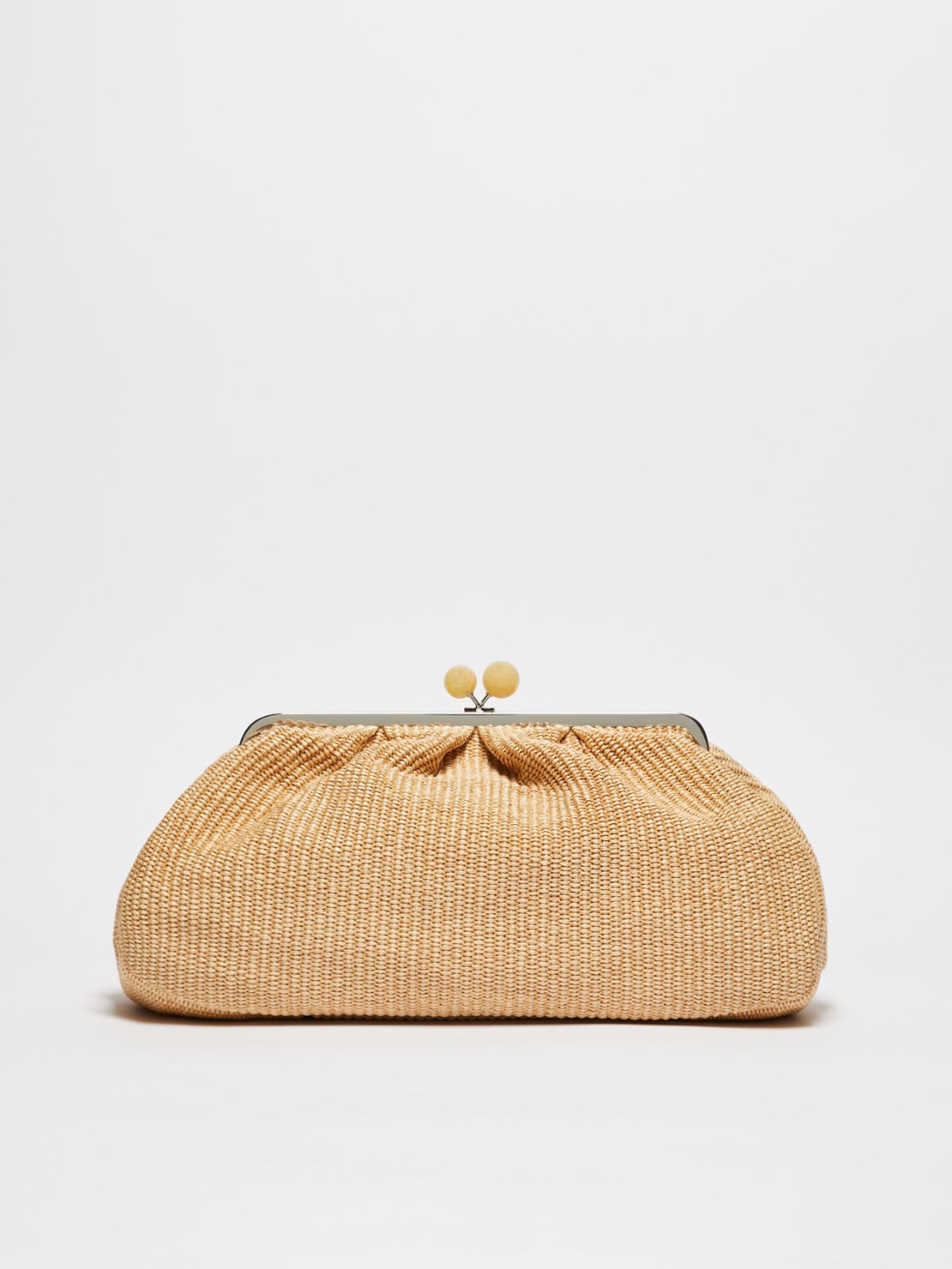 Large raffia-look Pasticcino Bag