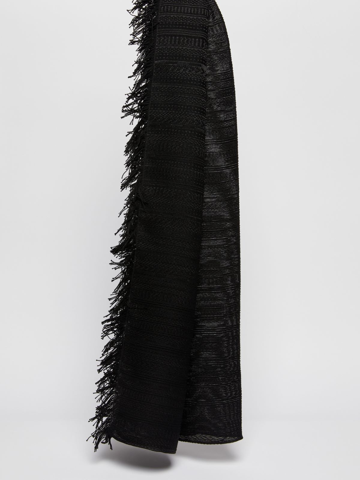 Cotton and silk stole