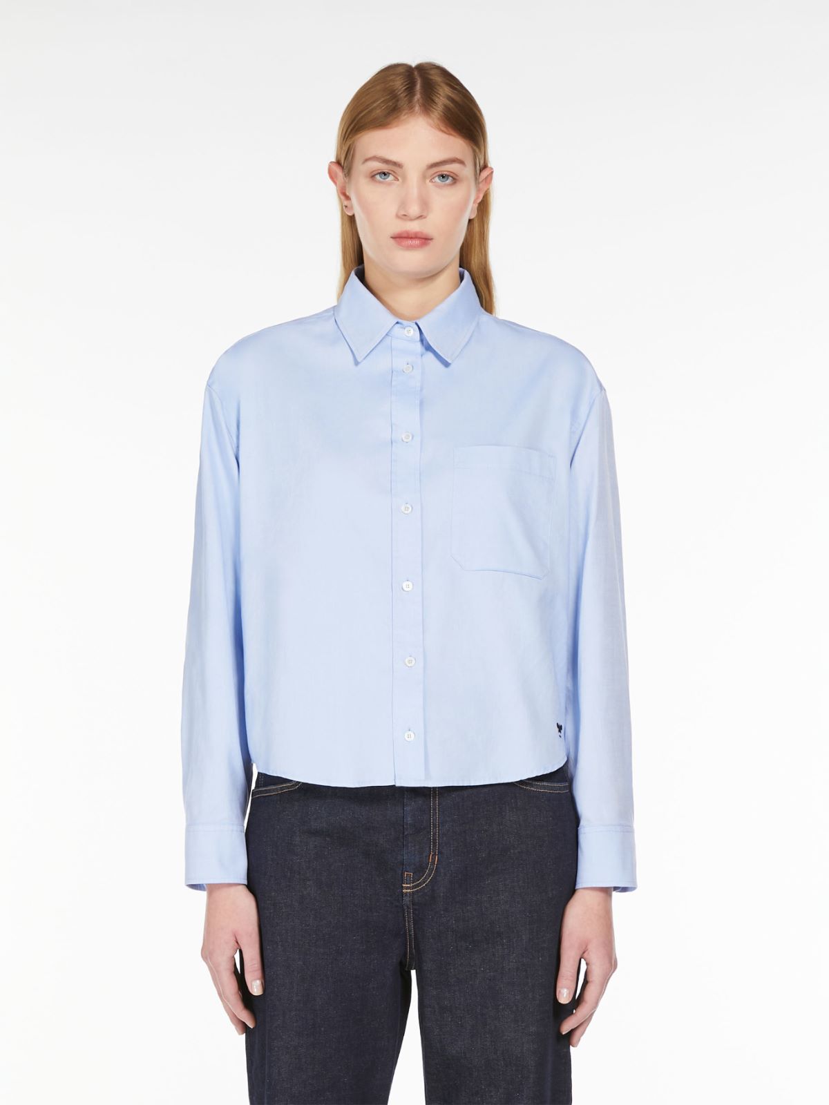 Cotton Oxford shirt