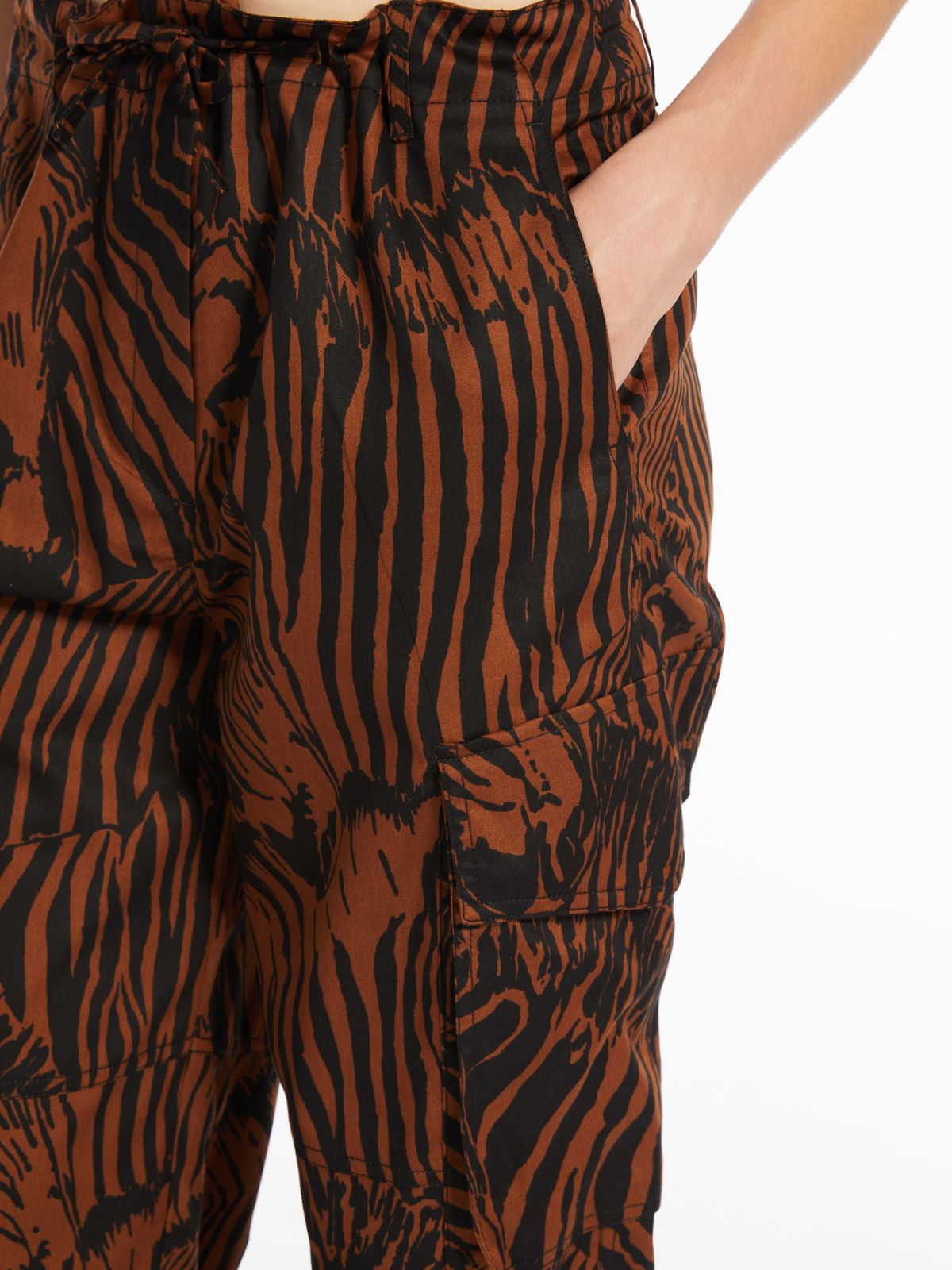 Cotton twill trousers