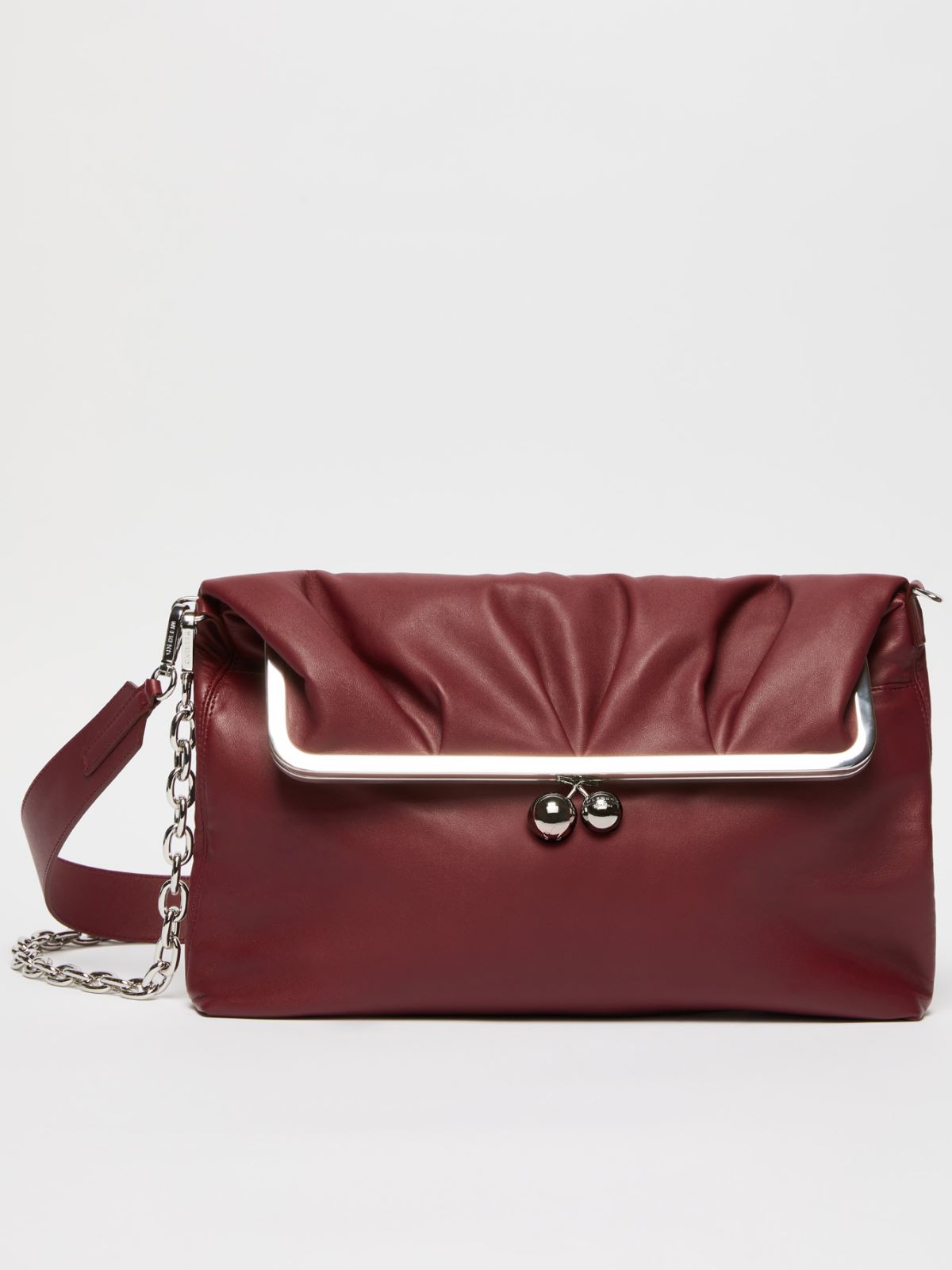 Nappa leather clutch-style Pasticcino Bag