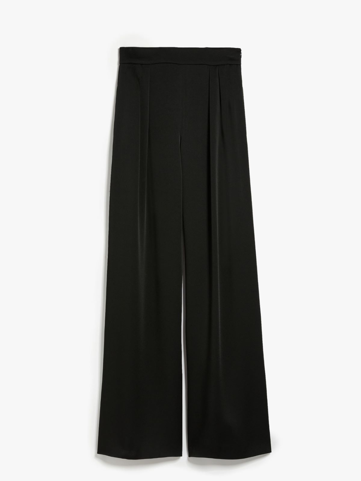 Flowing satin trousers