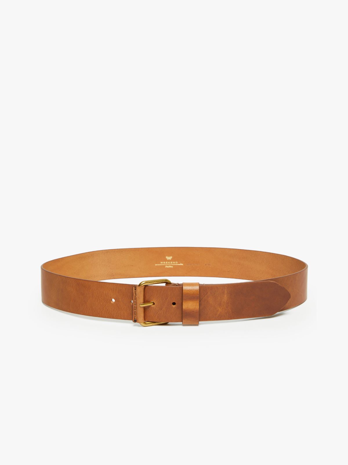Leather belt