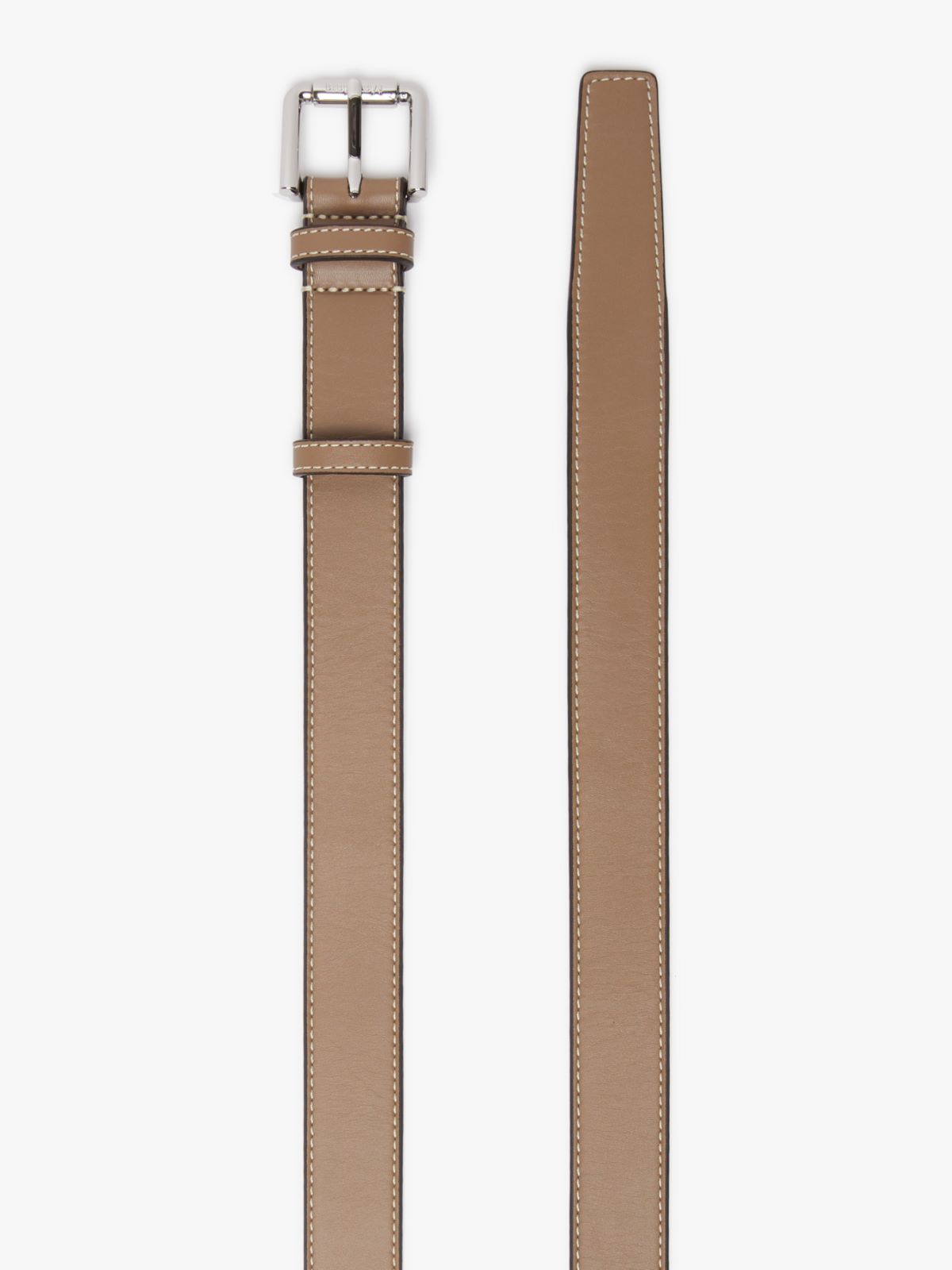Long leather belt